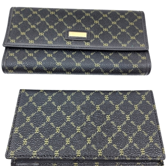 Rioni Handbags - Rioni black checkbook and wallet
